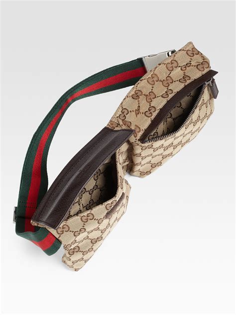 gucci belt bag 2 pouches|gucci belt bag original price.